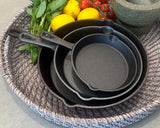 3-Piece Cast Iron Pan Set